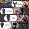 Happygetfit - Massagegeweer, Massagepistool, Deep Tissue Elektrische Handheld Percussie Spiermassager, Massage Gun, 6 Snelheden & 4 Massagekoppen voor Spieren ontspanning