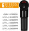 Happygetfit - Massagegeweer, Massagepistool, Deep Tissue Elektrische Handheld Percussie Spiermassager, Massage Gun, 6 Snelheden & 4 Massagekoppen voor Spieren ontspanning