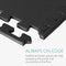 Happygetfit - Puzzelmat Fitness Sport Mat - 10x puzzel vloerbeschermingsmat 40 x 40 x 1 cm vloer fitnessmat - vloermat voor training turnen