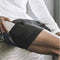 Happygetfit - Shorts heren 2-in-1 trainingsshorts zomer korte broek sneldrogende hardloopshort sportbroek met zakken compressieshort