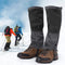 Happygetfit - Sneeuw beenkappen,Ski Gaiter 1 paar Outdoor Waterdichte Klimmen Wandelen Legging Beenkappen Schoen Laarzen Cover voor Volwassene