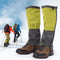 Happygetfit - Sneeuw beenkappen,Ski Gaiter 1 paar Outdoor Waterdichte Klimmen Wandelen Legging Beenkappen Schoen Laarzen Cover voor Volwassene