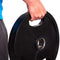 Happygetfit - Sport Olympische schijven met rubber bekleed, 1 paar halterschijven Ø 50/51 mm, 1 paar 0,5 kg - 30 kg halterschijven, bumper platen, gewichten voor lange halters met greepgaten