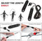 Happygetfit - Sport Springtouw,Verstelbaar Springtouw Voor Oefening Boksen Vetverbranding,Crossfit Skipping Rope Speed