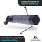 Happygetfit - Sports Bal Pomp met 5 Naalden: Dual-Action Luchtpomp voor Uw Voetbal, Rugby Bal, Volleybal, Basketbal, Handbal en Andere Opblaasbare Ballen