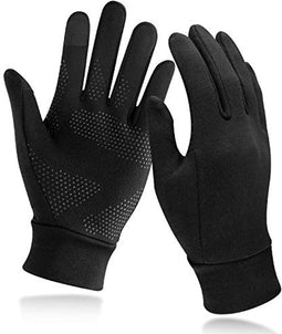 Happygetfit - Touchscreen handschoenen, sport warme winddichte winterhandschoenen antislip voor heren dames, idee voor hardlopen, fietsen, klimmen, skiën