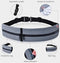 Happygetfit - Ultralichte heuptas met grote capaciteit, sportwaterdichte heuptas voor dames en heren, looptas met verstelbare nylon band voor wandelen, hardlopen, fitness, reizen