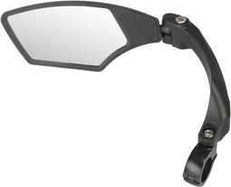 Happygetfit - Unisex - volwassenen fietsspiegel set SPY Space, zwart