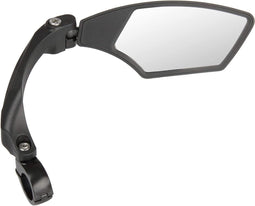 Happygetfit - Unisex - volwassenen fietsspiegel set SPY Space, zwart