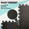 Happygetfit - Vloerbeschermingsmat van puzzel, schuim, matras, puzzel, fitness, gymnastiek, yoga