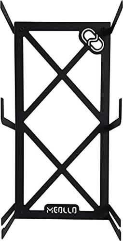 Happygetfit - Wandhouder voor complete yoga- en pilatesuitrusting, 100% koolstofstaal