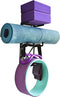 Happygetfit - Wandhouder voor complete yoga- en pilatesuitrusting, 100% koolstofstaal