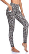 Happygetfit - Yoga Broek met Zakken voor Vrouwen Tummy Control Hoge Taille Leggings Dames Yoga Workout Fitness Gym Hardlooplegging Sportbroek