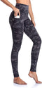 Happygetfit - Yoga Broek met Zakken voor Vrouwen Tummy Control Hoge Taille Leggings Dames Yoga Workout Fitness Gym Hardlooplegging Sportbroek