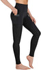 Happygetfit - Yoga Broek met Zakken voor Vrouwen Tummy Control Hoge Taille Leggings Dames Yoga Workout Fitness Gym Hardlooplegging Sportbroek