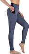 Happygetfit - Yoga Broek met Zakken voor Vrouwen Tummy Control Hoge Taille Leggings Dames Yoga Workout Fitness Gym Hardlooplegging Sportbroek