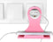 Happylife ID2370 Stopcontact Telefoonhouder - mobiele Oplader Socket Hanger en Telefoon Tablet Stand