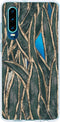 Hoesje Geschikt voor Huawei P30 Hoesje Siliconen - Design Backcover siliconen - Meerkleurig / Wild Leaves