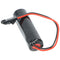 Storage battery suitable for temperature sensor, 1/2 AA lithium battery 3.6V, with cable and plug