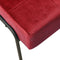vidaXL - Relaxstoel - 65x79x87 - cm - fluweel - wijnrood
