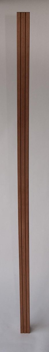Hardhouten paal Kant & klaar haag 275 cm
