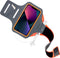 Hardloop Sportarmband geschikt voor Apple iPhone 13 Pro - Oranje - Mobiparts