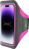 Hardloop Sportarmband geschikt voor Apple iPhone 14 Pro - Roze - Mobiparts