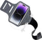 Hardloop Sportarmband geschikt voor Apple iPhone 14 - Zwart - Mobiparts