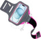 Hardloop Sportarmband geschikt voor Apple iPhone 15 - Roze - Mobiparts