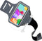Hardloop Sportarmband geschikt voor Samsung Galaxy A41 - Zwart - Mobiparts