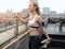 Hardloop Sportarmband geschikt voor Samsung Galaxy A50 - Oranje - Mobiparts
