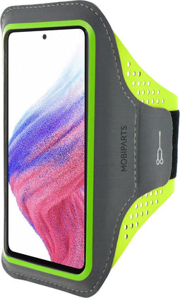 Hardloop Sportarmband geschikt voor Samsung Galaxy A53 5G - Groen - Mobiparts