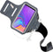 Hardloop Sportarmband geschikt voor Samsung Galaxy A9 (2018) - Zwart - Mobiparts