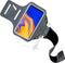 Hardloop Sportarmband geschikt voor Samsung Galaxy J6+ (2018) - Zwart - Mobiparts