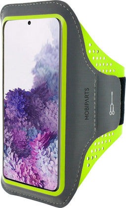 Hardloop Sportarmband geschikt voor Samsung Galaxy S20 - Groen - Mobiparts