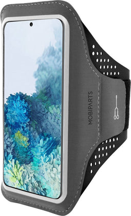 Hardloop Sportarmband geschikt voor Samsung Galaxy S20 - Zwart - Mobiparts