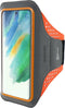 Hardloop Sportarmband geschikt voor Samsung Galaxy S21 FE - Oranje - Mobiparts