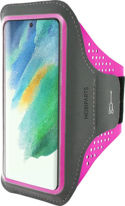 Hardloop Sportarmband geschikt voor Samsung Galaxy S21 FE - Roze - Mobiparts