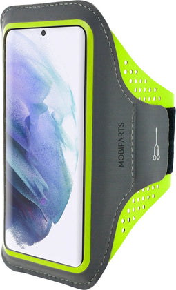 Hardloop Sportarmband geschikt voor Samsung Galaxy S21 - Groen - Mobiparts