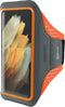 Hardloop Sportarmband geschikt voor Samsung Galaxy S21 Ultra - Oranje - Mobiparts
