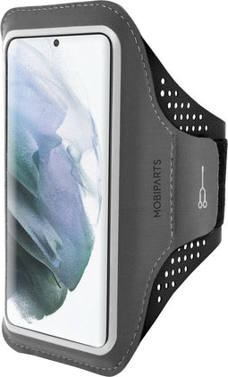 Hardloop Sportarmband geschikt voor Samsung Galaxy S21 - Zwart - Mobiparts