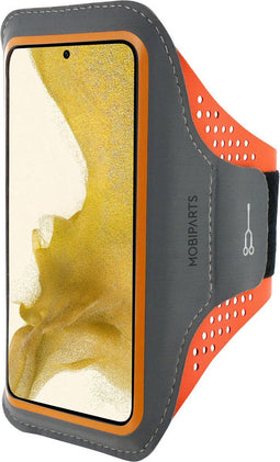 Hardloop Sportarmband geschikt voor Samsung Galaxy S22 Plus - Oranje - Mobiparts