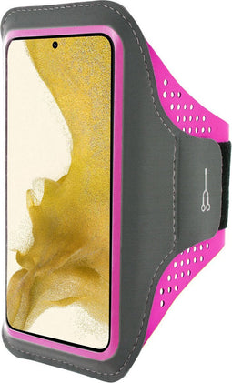 Hardloop Sportarmband geschikt voor Samsung Galaxy S22 Plus - Roze - Mobiparts