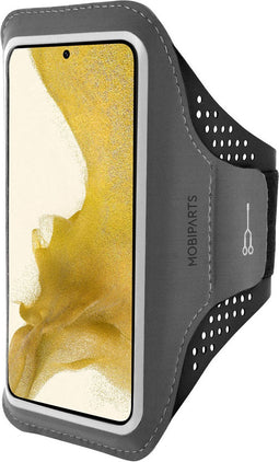 Hardloop Sportarmband geschikt voor Samsung Galaxy S22 - Zwart - Mobiparts