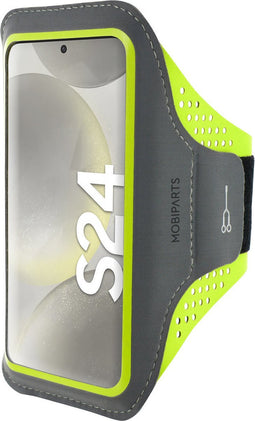 Hardloop Sportarmband geschikt voor Samsung Galaxy S24 - Groen - Mobiparts