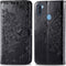 imoshion Hoesje Geschikt voor Samsung Galaxy M11 / A11 Hoesje Met Pasjeshouder - imoshion Mandala Bookcase - Zwart