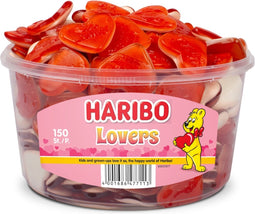 Haribo Lovers - snoep - silo - 150 Stuks à 1200g