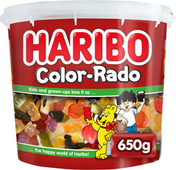 Haribo Wine Gum + Engelse Drop - 650 gram