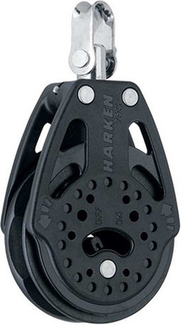 Harken Carbo Ratel 75 Mm Katrol Zwart