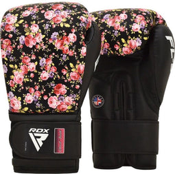 RDX Sports FL5 - Bokshandschoenen - Floral Design - Zwart (10 oz)